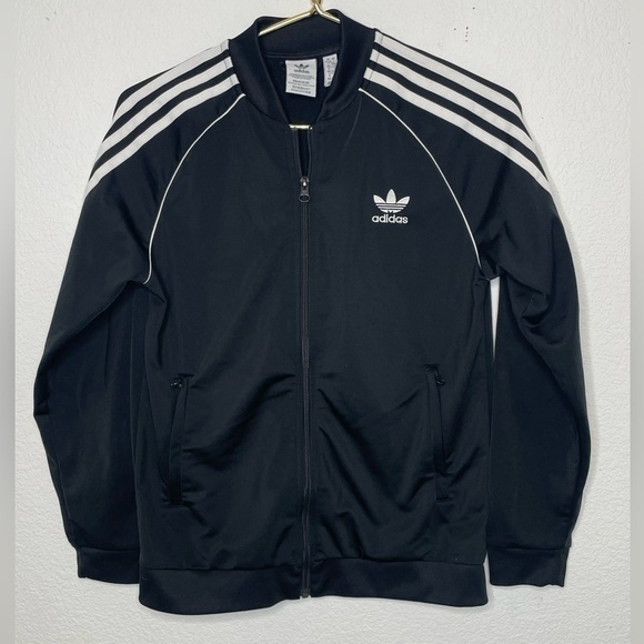 adidas Other - Adidas jacket youth sz 13/14 black white